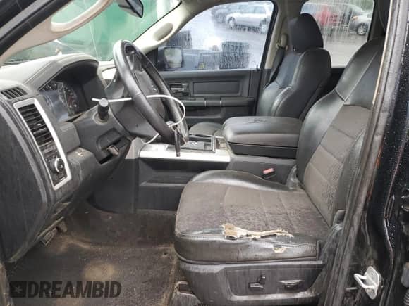 2012 Ram 1500 Sport with VIN 1C6RD7HT0CS345113, listed as a Copart auction lot 56533355 with 146,767 mi miles and Salvage title. Bid and sale history available at DreamBid. Image 7.