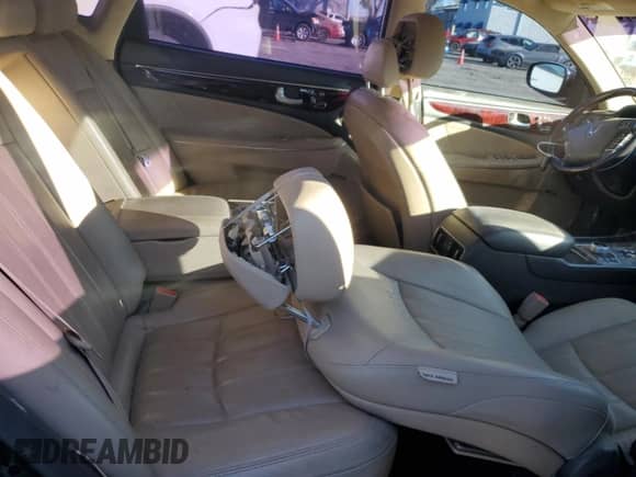2013 Hyundai Equus Signature с VIN KMHGH4JH2DU065252, выставлен на аукционе Copart как лот 78275104 с пробегом Не указан миль и Списание • Salvage title. История ставок и продаж доступна на DreamBid. Изображение 10.