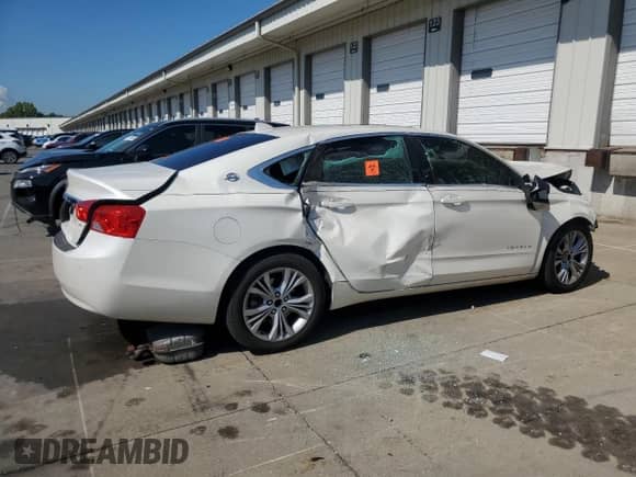 2014 Chevrolet Impala LT with VIN 2G1125S33E9194838, listed as a Copart auction lot 70977975 with 120,102 mi miles and Salvage title. Bid and sale history available at DreamBid. Image 3.