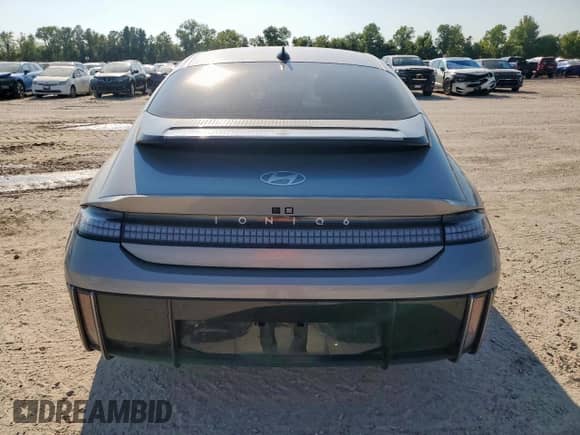 2024 Hyundai Ioniq 6 SEL with VIN KMHM34AC4RA074906, listed as a Copart auction lot 71230665 with 12,836 mi miles and Salvage title. Bid and sale history available at DreamBid. Image 6.
