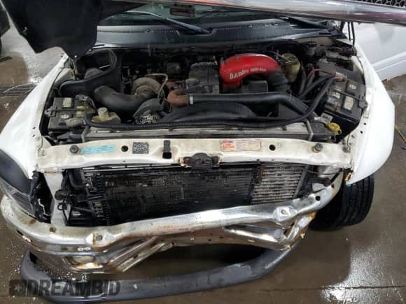 2001 Dodge 3500 with VIN 1B7MF33761J516885, listed as a Copart auction lot 66725035 with 368,696 mi miles and Salvage title. Bid and sale history available at DreamBid. Image 11.