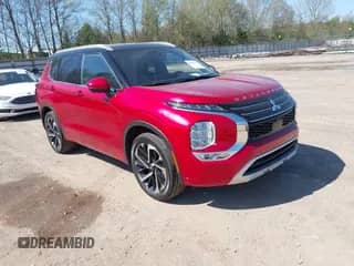 2023 Mitsubishi Outlander SEL z VIN JA4J4VA89PZ044086, wystawiony jako IAAI lot #41999092 z przebiegiem 39 617 mil mil oraz . Historia ofert i sprzedaży dostępna na DreamBid. Obrazek 1.