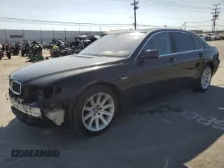 2003 BMW 7 Series 745Li с VIN WBAGN63443DR19933, выставлен на аукционе Copart как лот 56068055 с пробегом Не указан миль и Списание • Salvage title. История ставок и продаж доступна на DreamBid. Изображение 1.