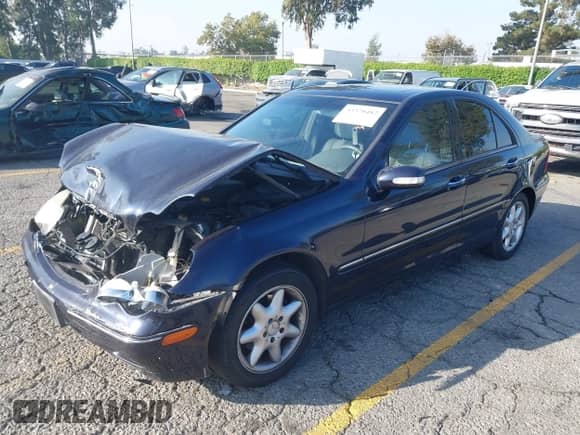 2003 Mercedes-Benz C 240 with VIN WDBRF61J23F337544, listed as a IAAI auction lot 43378482 with 172,552 mi miles and . Bid and sale history available at DreamBid. Image 2.