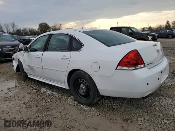 2013 Chevrolet Impala Police с VIN 2G1WD5E38D1259546, выставлен на аукционе Copart как лот 80513274 с пробегом 55 894 миль миль и Списание • Salvage title. История ставок и продаж доступна на DreamBid. Изображение 2.