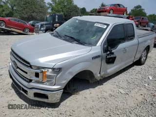 2019 Ford F-150 XL with VIN 1FTEX1CB1KKC82080, listed as a Copart auction lot 62574455 with 118,331 mi miles and Salvage title. Bid and sale history available at DreamBid. Image 1.