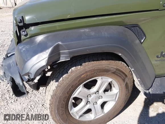 2022 Jeep Wrangler Unlimited Sport S with VIN 1C4HJXDG4NW249924, listed as a IAAI auction lot 43383160 with 43,361 mi miles and . Bid and sale history available at DreamBid. Image 6.