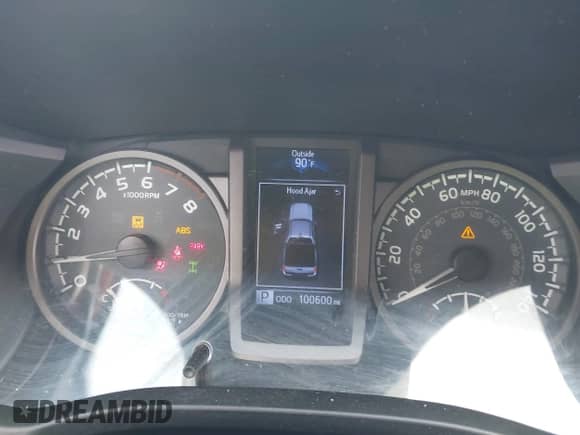 2017 Toyota Tacoma SR5 with VIN 3TMCZ5AN3HM115839, listed as a IAAI auction lot 42834889 with 100,600 mi miles and . Bid and sale history available at DreamBid. Image 7.