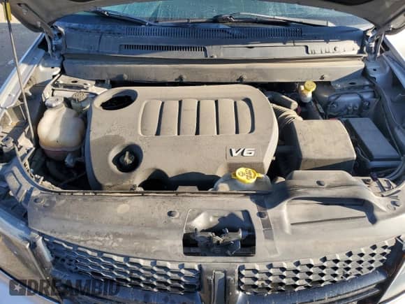 2017 Dodge Journey Crossroad с VIN 3C4PDCGGXHT613426, выставлен на аукционе Copart как лот 81356235 с пробегом 107 709 миль миль и Списание • Salvage title. История ставок и продаж доступна на DreamBid. Изображение 11.