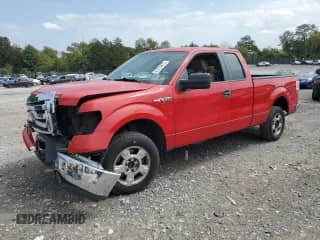 2010 Ford F-150 XL with VIN 1FTEX1C87AFC69832, listed as a Copart auction lot 81274675 with 103,595 mi miles and Salvage title. Bid and sale history available at DreamBid. Image 1.