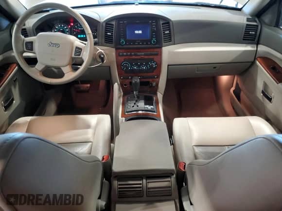 2005 Jeep Grand Cherokee Limited with VIN 1J4HR58N95C587191, listed as a Copart auction lot 87217975 with 60,501 mi miles and Clean title. Bid and sale history available at DreamBid. Image 8.