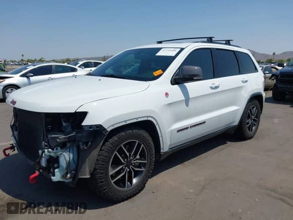 2019 Jeep Grand Cherokee Trailhawk z VIN 1C4RJFLT7KC751143, wystawiony jako IAAI lot #42749406 z przebiegiem 54 024 mil mil oraz . Historia ofert i sprzedaży dostępna na DreamBid. Obrazek 18.