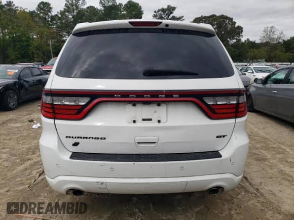 2018 Dodge Durango GT with VIN 1C4RDJDG6JC219134, listed as a Copart auction lot 85085395 with Not provided miles and Salvage title. Bid and sale history available at DreamBid. Image 6.