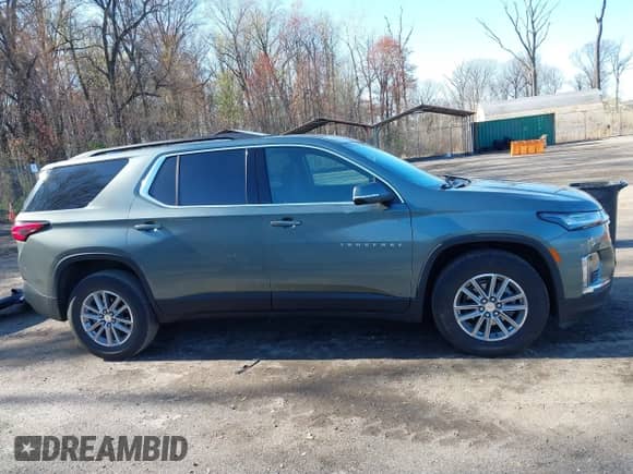 2022 Chevrolet Traverse LT Cloth с VIN 1GNEVGKW3NJ150288, выставлен на аукционе IAAI как лот 41880159 с пробегом 23 044 миль миль и . История ставок и продаж доступна на DreamBid. Изображение 13.