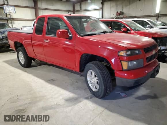 2010 Chevrolet Colorado 1LT with VIN 1GCKTCDE7A8149239, listed as a Copart auction lot 82853994 with 89,048 mi miles and Salvage title. Bid and sale history available at DreamBid. Image 4.