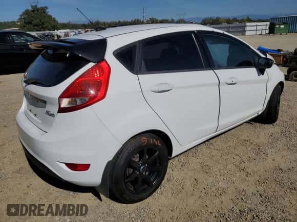 2012 Ford Fiesta SES with VIN 3FADP4FJ2CM219246, listed as a Copart auction lot 66651875 with Not provided miles and Salvage title. Bid and sale history available at DreamBid. Image 3.