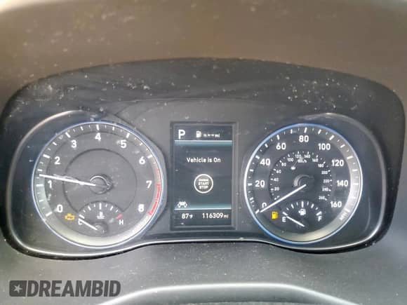 2019 Hyundai Kona Ultimate с VIN KM8K5CA56KU246855, выставлен на аукционе Copart как лот 81318075 с пробегом 116 309 миль миль и Чистый • Clean title. История ставок и продаж доступна на DreamBid. Изображение 9.