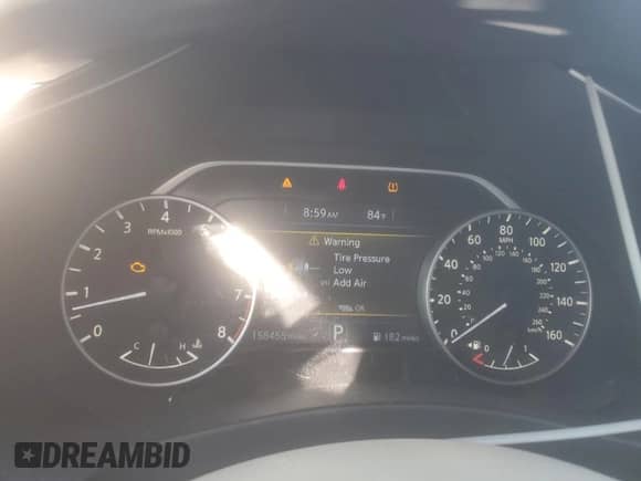 2015 Nissan Murano SL with VIN 5N1AZ2MG5FN231061, listed as a Copart auction lot 66796455 with 158,455 mi miles and Salvage title. Bid and sale history available at DreamBid. Image 9.