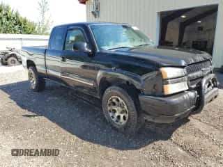 2004 Chevrolet Silverado 1500 Z71 z VIN 2GCEK19T841370691, wystawiony jako Copart lot #80321845 z przebiegiem 270 800 mil mil oraz Szkoda całkowita • Salvage title. Historia ofert i sprzedaży dostępna na DreamBid. Obrazek 4.
