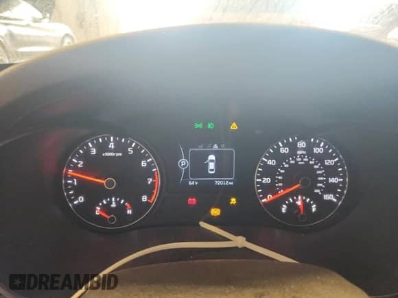 2018 Kia Optima LX z VIN 5XXGT4L31JG248096, wystawiony jako Copart lot #85878645 z przebiegiem 72 012 mil mil oraz Nie do naprawy • Non repairable. Historia ofert i sprzedaży dostępna na DreamBid. Obrazek 9.