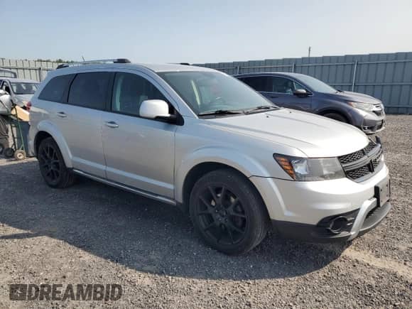 2014 Dodge Journey Crossroad with VIN 3C4PDCGG3ET266341, listed as a Copart auction lot 80157215 with 230,508 mi miles and Clean title. Bid and sale history available at DreamBid. Image 4.