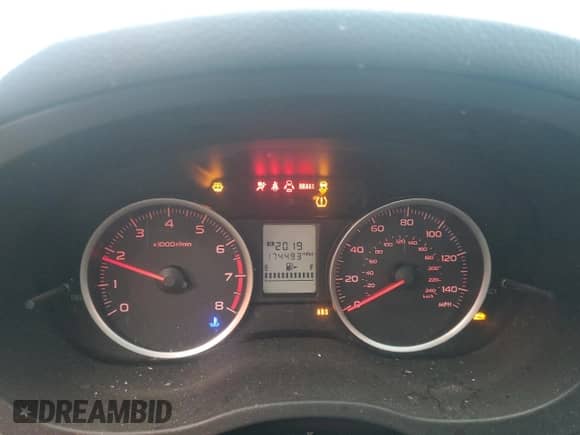 2016 Subaru Forester 2.5i with VIN JF2SJAAC0GG420445, listed as a Copart auction lot 55942435 with 174,493 mi miles and Salvage title. Bid and sale history available at DreamBid. Image 9.