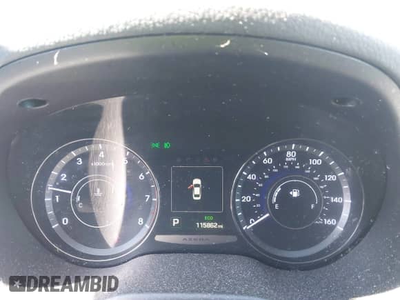 2017 Hyundai Azera с VIN KMHFG4JG1HA582958, выставлен на аукционе IAAI как лот 43422071 с пробегом 115 862 миль миль и . История ставок и продаж доступна на DreamBid. Изображение 7.
