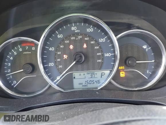 2016 Toyota Corolla L with VIN 5YFBURHE7GP444834, listed as a IAAI auction lot 43062910 with 150,546 mi miles and . Bid and sale history available at DreamBid. Image 7.