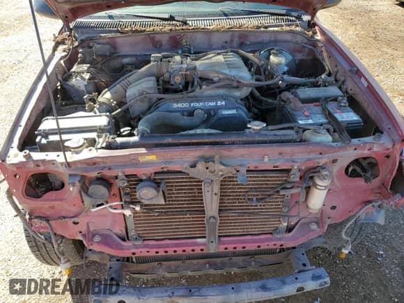 2004 Toyota Tacoma PreRunner with VIN 5TESN92N74Z415278, listed as a Copart auction lot 89671305 with 273,603 mi miles and Salvage title. Bid and sale history available at DreamBid. Image 11.