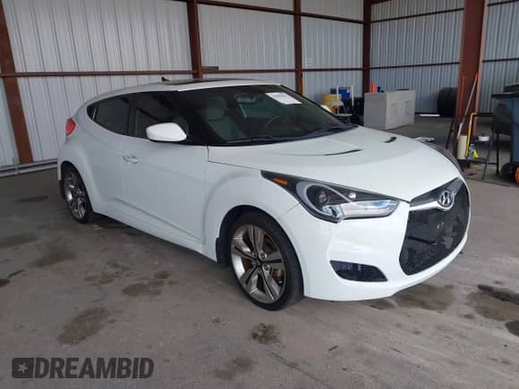 2013 Hyundai Veloster w/Black Int z VIN KMHTC6AD3DU171621, wystawiony jako IAAI lot #42902812 z przebiegiem 135 498 mil mil oraz . Historia ofert i sprzedaży dostępna na DreamBid. Obrazek 1.