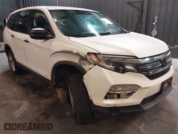 2018 Honda Pilot LX с VIN 5FNYF6H13JB066479, выставлен на аукционе IAAI как лот 41028041 с пробегом 162 331 миль миль и . История ставок и продаж доступна на DreamBid. Изображение 1.