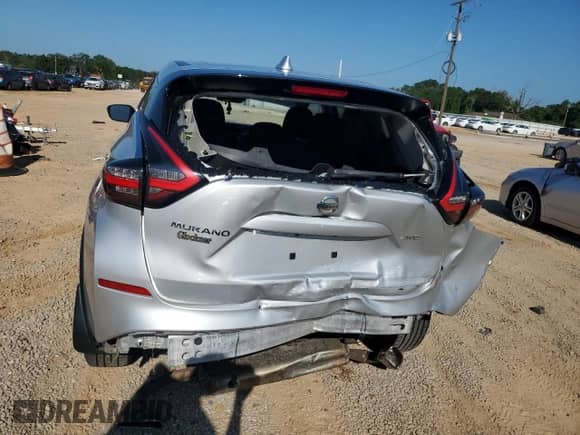 2020 Nissan Murano S with VIN 5N1AZ2AS7LN171076, listed as a Copart auction lot 68757575 with 78,102 mi miles and Salvage title. Bid and sale history available at DreamBid. Image 6.