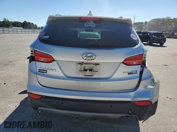 2015 Hyundai Santa Fe with VIN 5XYZWDLA2FG275552, listed as a Copart auction lot 87177805 with 188,947 mi miles and Salvage title. Bid and sale history available at DreamBid. Image 6.