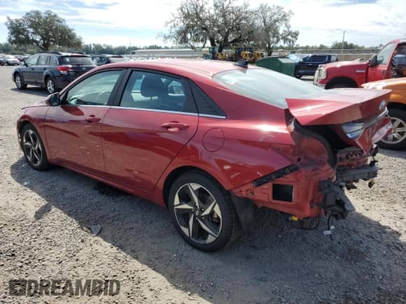 2022 Hyundai Elantra Limited с VIN KMHLN4AJ0NU024596, выставлен на аукционе Copart как лот 71891735 с пробегом 101 079 миль миль и На запчасти • Non repairable. История ставок и продаж доступна на DreamBid. Изображение 2.