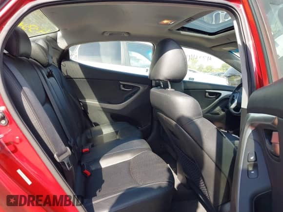 2012 Hyundai Elantra GLS with VIN KMHDH4AE8CU243494, listed as a IAAI auction lot 43344160 with 127,185 mi miles and . Bid and sale history available at DreamBid. Image 8.