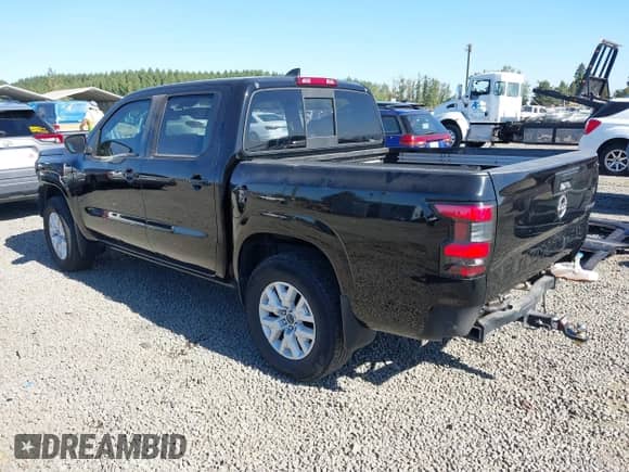 2022 Nissan Frontier SV with VIN 1N6ED1EK4NN678008, listed as a IAAI auction lot 43252870 with 43,682 mi miles and . Bid and sale history available at DreamBid. Image 3.