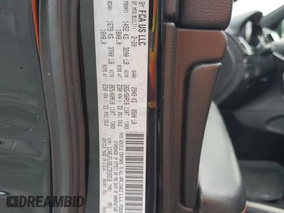 2020 Jeep Grand Cherokee Trailhawk с VIN 1C4RJFLG5LC319316, выставлен на аукционе Copart как лот 66918905 с пробегом 109 946 миль миль и Списание • Salvage title. История ставок и продаж доступна на DreamBid. Изображение 13.