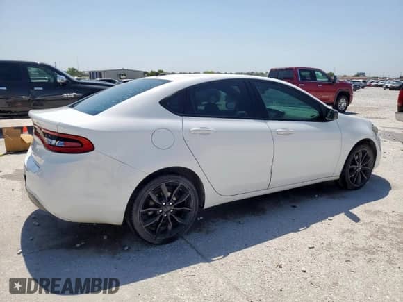 2016 Dodge Dart SXT Sport Rallye with VIN 1C3CDFFA2GD801864, listed as a Copart auction lot 62152275 with 80,768 mi miles and Clean title. Bid and sale history available at DreamBid. Image 3.