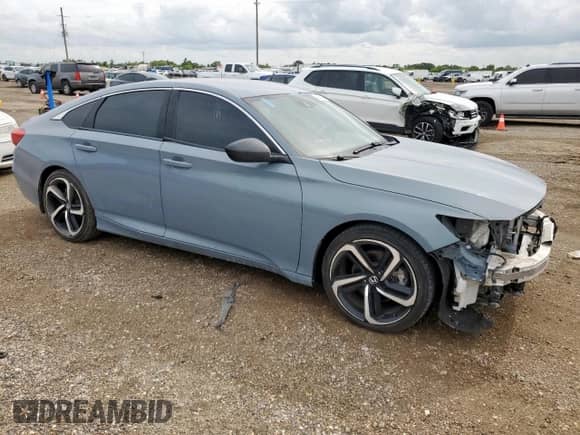 2022 Honda Accord Sport с VIN 1HGCV1F36NA036381, выставлен на аукционе Copart как лот 69251375 с пробегом 60 936 миль миль и Списание • Salvage title. История ставок и продаж доступна на DreamBid. Изображение 4.