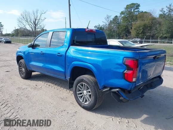 2023 Chevrolet Colorado 2WD LT с VIN 1GCPSCEK0P1267258, выставлен на аукционе IAAI как лот 41514287 с пробегом 18 574 миль миль и . История ставок и продаж доступна на DreamBid. Изображение 3.
