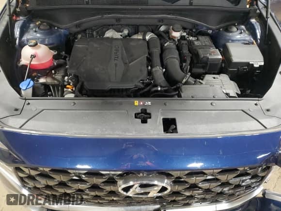 2021 Hyundai Santa Fe Calligraphy z VIN 5NMS5DAL0MH347506, wystawiony jako Copart lot #50075545 z przebiegiem 44 307 mil mil oraz Nie do naprawy • Non repairable. Historia ofert i sprzedaży dostępna na DreamBid. Obrazek 14.