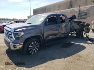 2020 Toyota Tundra Limited z VIN 5TFBY5F12LX893539, wystawiony jako Copart lot #54555964 z przebiegiem 80 208 mil mil oraz Szkoda całkowita • Salvage title. Historia ofert i sprzedaży dostępna na DreamBid. Obrazek 1.