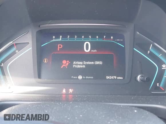 2019 Honda Odyssey LX z VIN 5FNRL6H20KB063403, wystawiony jako IAAI lot #43107626 z przebiegiem 42 479 mil mil oraz . Historia ofert i sprzedaży dostępna na DreamBid. Obrazek 7.