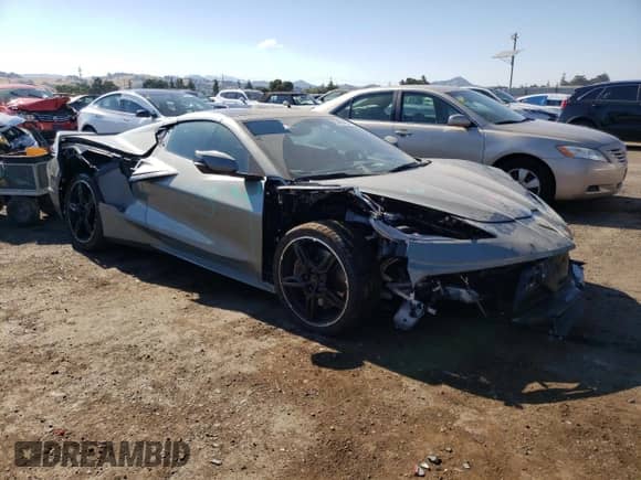 2023 Chevrolet Corvette 3LT with VIN 1G1YC2D42P5125350, listed as a Copart auction lot 65490453 with 1,139 mi miles and . Bid and sale history available at DreamBid. Image 4.