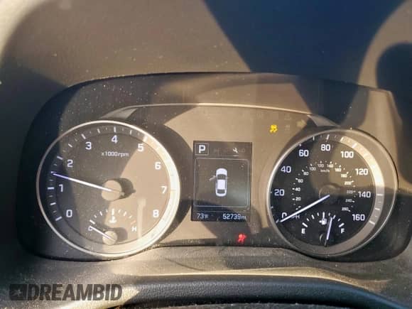 2018 Hyundai Elantra Limited with VIN KMHD84LFXJU593678, listed as a Copart auction lot 84536415 with 52,739 mi miles and Salvage title. Bid and sale history available at DreamBid. Image 9.