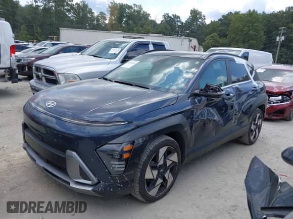 2024 Hyundai Kona Limited с VIN KM8HE3A30RU098592, выставлен на аукционе IAAI как лот 43131869 с пробегом 20 458 миль миль и . История ставок и продаж доступна на DreamBid. Изображение 14.