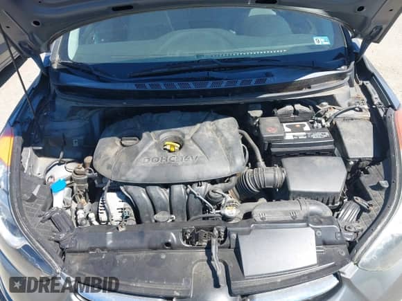 2013 Hyundai Elantra GLS with VIN 5NPDH4AE2DH354719, listed as a IAAI auction lot 42976433 with 96,234 mi miles and . Bid and sale history available at DreamBid. Image 10.