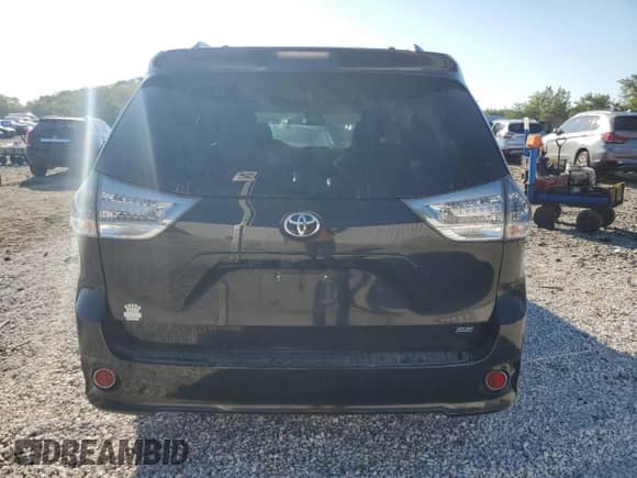 2014 Toyota Sienna SE with VIN 5TDXK3DC6ES438749, listed as a Copart auction lot 71176215 with 163,143 mi miles and Salvage title. Bid and sale history available at DreamBid. Image 6.