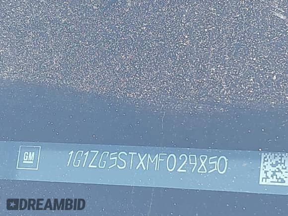 2021 Chevrolet Malibu RS with VIN 1G1ZG5STXMF029850, listed as a IAAI auction lot 42029121 with 56,384 mi miles and . Bid and sale history available at DreamBid. Image 17.