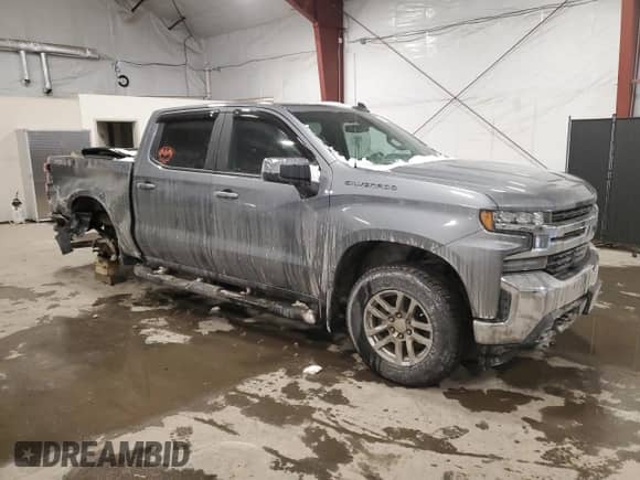 2022 Chevrolet Silverado 1500 LT с VIN 1GCPYJEK5NZ185544, выставлен на аукционе Copart как лот 45483905 с пробегом 26 545 миль миль и Списание • Salvage title. История ставок и продаж доступна на DreamBid. Изображение 4.